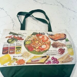 Green Pad Thai Recipe Tote Bag